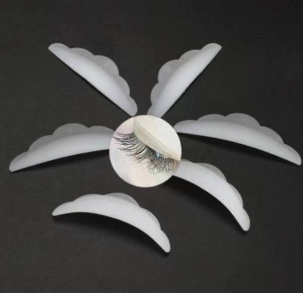 Силіконові бігуді (валики) для завивки, викладки та ламінування вій - прозорі (10шт.-5пар), фото 1