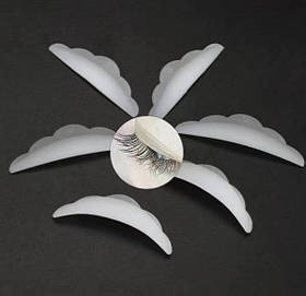 Силіконові бігуді (валики) для завивки, викладки та ламінування вій - прозорі (10шт.-5пар)