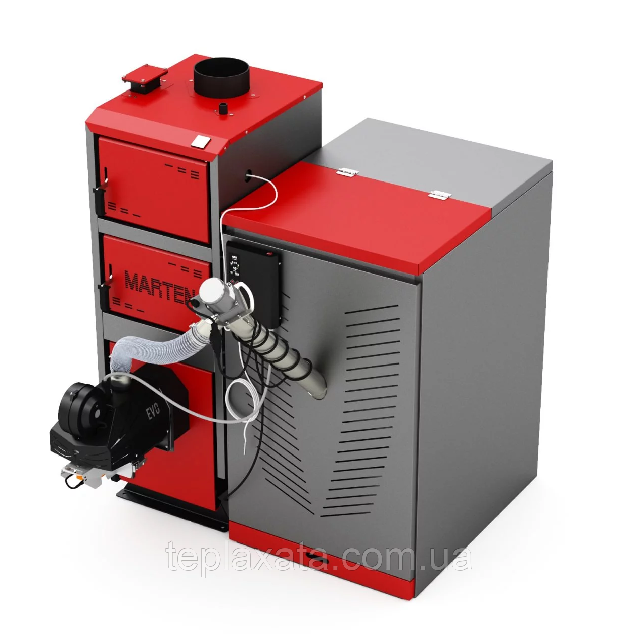 Пелетний котел з автоматичною подачею палива MARTEN Comfort Pellet MCP-50 кВт