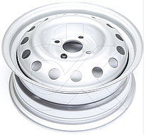 Колісний диск ДК 5.5x14 4x100 DIA56.56 ET49 Daewoo Lanos/Sens (сріблястий, у пак)