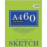 Альбом для ескізів Art Nation SKETCH, А4, 29,7*22,5см 24аркуша, 90gsm, на спіралі 1шт/этик