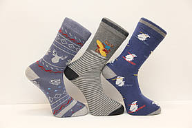 Чоловічі шкарпетки стрейчеві новорічні EKMEN Ф14 м-9