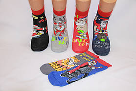 Чоловічі шкарпетки махрові новорічні MONTEBELLO 41-44 41-44 асорті