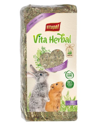 Vitapol ZVP-1042 Сіно для гризунів, 800г (*)