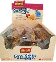 Колба Vitapol Smakers Box для папуг, зі смаком фруктів, упаковка 12 шт (*)