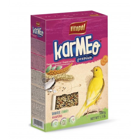 Повнораціонний корм Vitapol Karmeo Premium для канарок, 500 г (*)