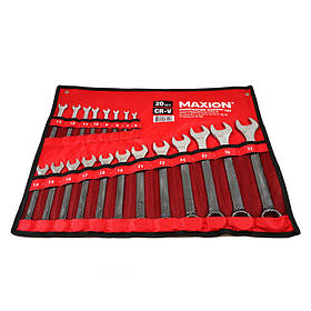 Набір комбінованих ключів 20 одиниць, Cr-V, MAXION MXTL- FC20, (6-32мм)