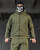 Костюм чоловічий такичний софт шел олива осінь зима весна, фото 6