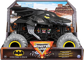 Monster Jam Official 1:24 Бетмобіль Монстр трак Монстр Джем 6067612