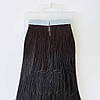 Натуральне Слов'янське Волосся на Стрічках 50 см 100 грам, Чорний №1B, фото 5