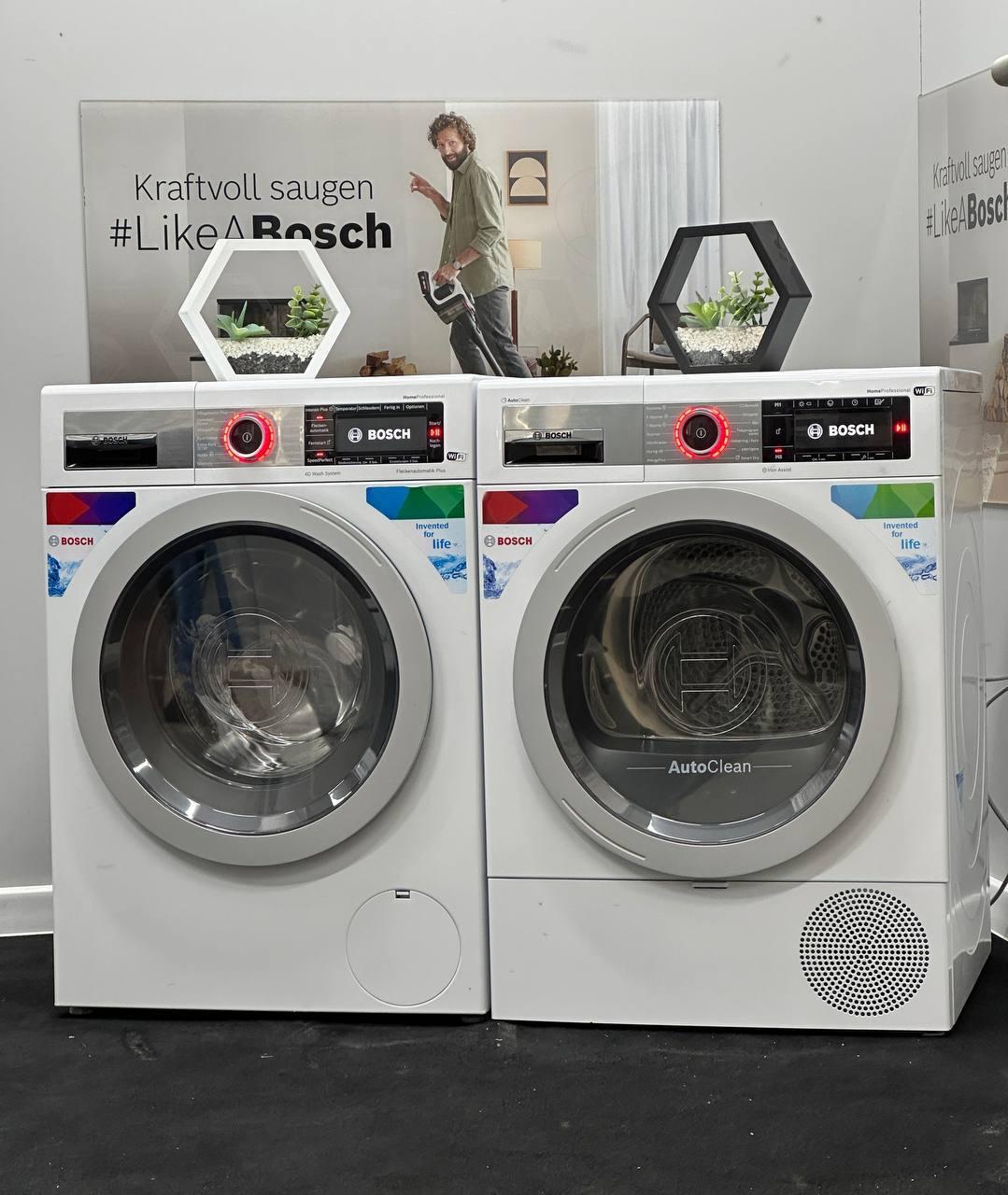 Комплект пральна та сушильна машина Bosch Home Professional