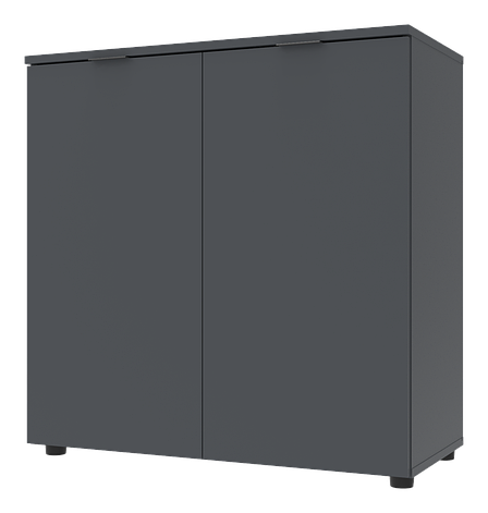 Комод Рон 3 Doros 80х38х81 см, колір графіт, фото 2