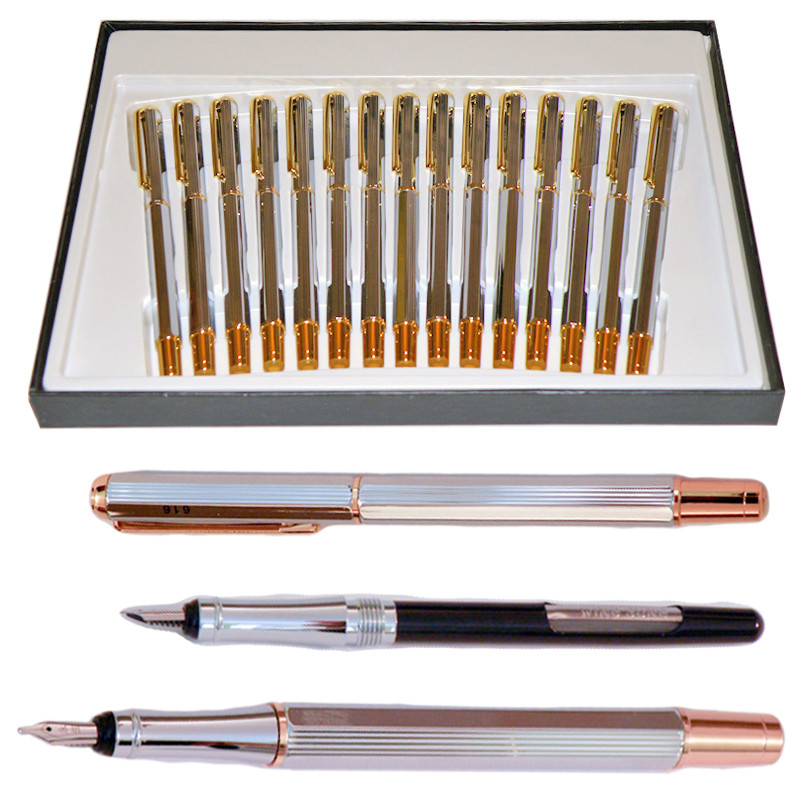 Ручка чернильная (перьевая) LEEZ 616, пипетка, толщина линии 0.7мм - фото 1 - id-p436586245