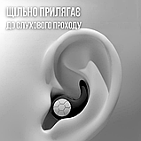 Беруші, беруші для сну, беруші для сну від хропіння Hechpro чорні (2940), фото 6
