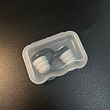 Беруші, беруші для сну, беруші для сну від хропіння Hechpro чорні (2940), фото 9