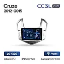Штатна магнітола Teyes CC3L Wi-Fi Chevrolet Cruze (2012-2015), фото 2
