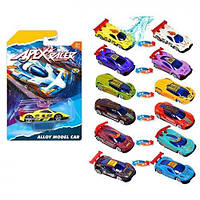 Машина — метал. 8см,міняє колір,6 видів,на планшеті,11х16,5х3,5см №266(144)