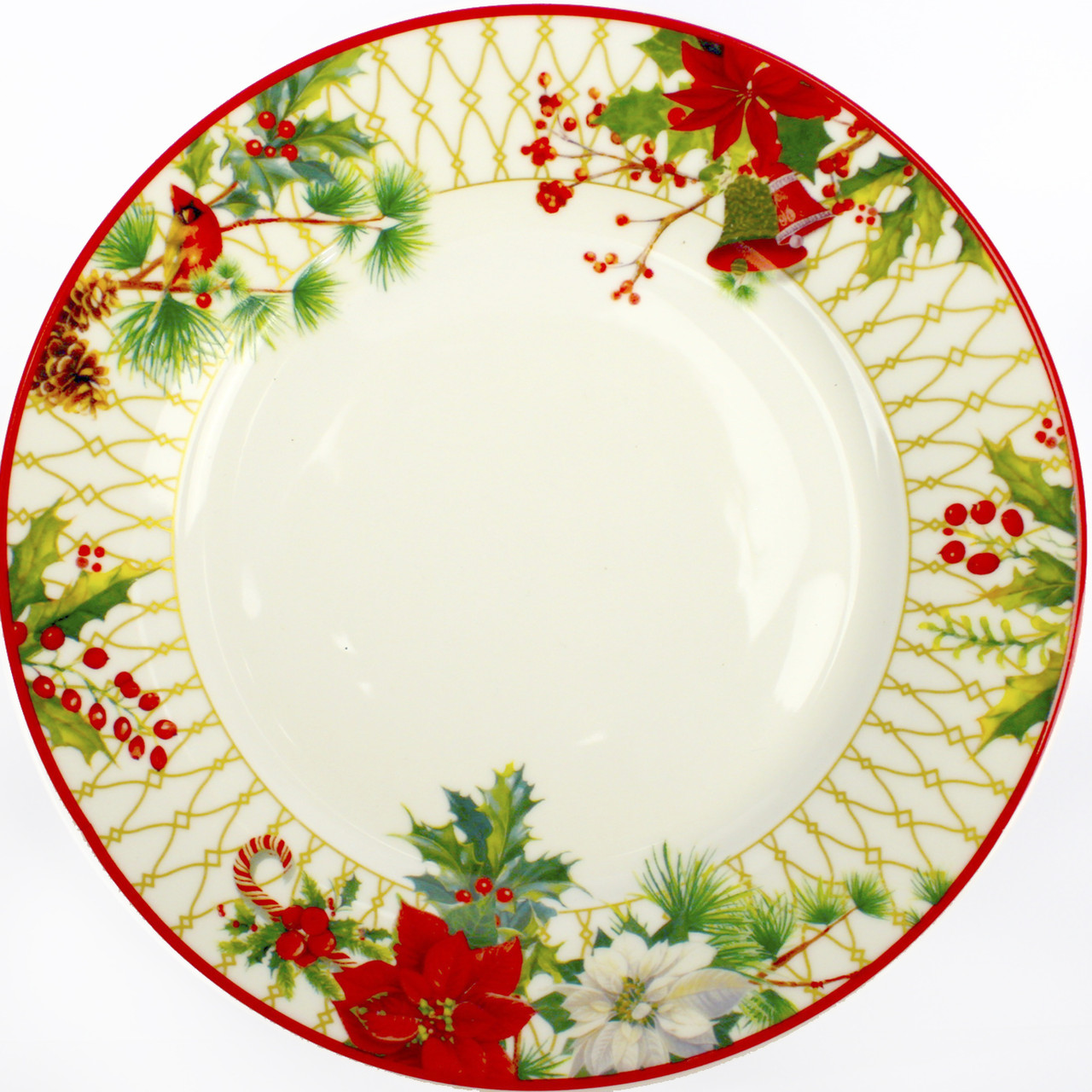 Тарілка десертна порцелян. "Christmas" 19см №K078/Bonadi/(6)(48), фото 1