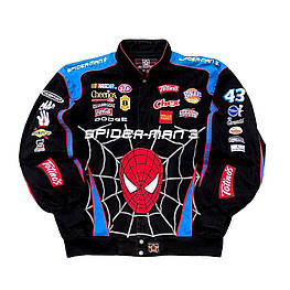 Бомбер оверсайз SpiderMan чорний
