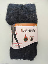 Теплі дитячі колготки зимові пухнасті норка