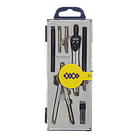 Готовальня ZiBi Basis 7 предметів Темно-синя (ZB.5306BS-03)