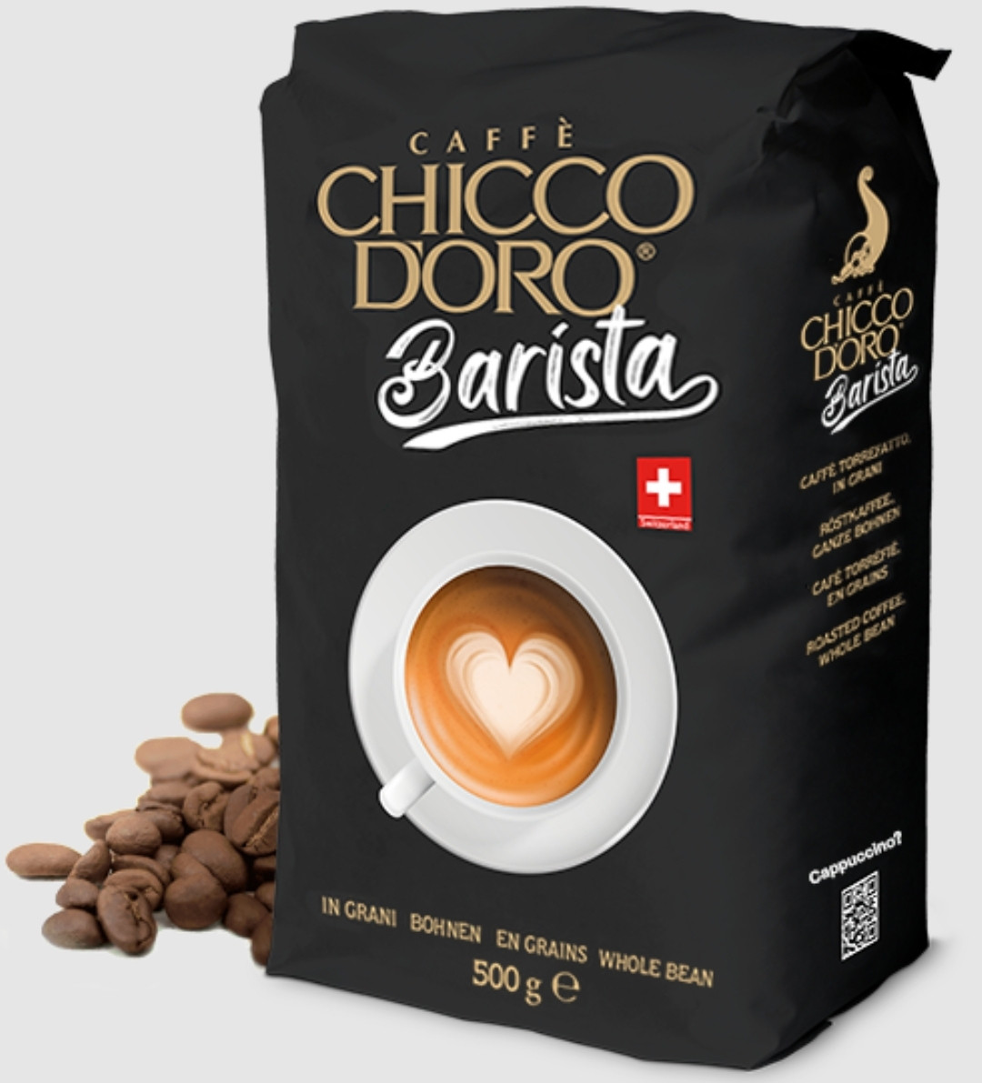 ОРИГІНАЛ! Кава в зернах Chicco d'oro BARISTA 500г, Швейцарія