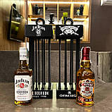 Сейф для алкоголю Chivas Regal з гайками під пляшку 0,5 або 0,7. Клітка для алкоголю, креативний подарунок, фото 3