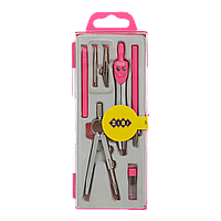 Готовальня ZiBi Basis 7 предметів Рожева (ZB.5306BS-10)