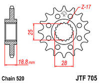 Звезда передняя JT JTF705.16