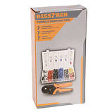 Кліщі , щипці кримпер для обтиску наконечників , кабелів і конекторів 0,25-10мм2 + набір гільз 1200 шт Bigstren 22717 Польща, фото 10