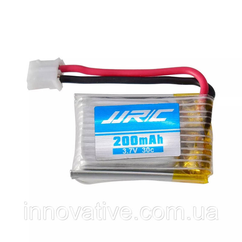 Додатковий акумулятор Li-Po 3.7 V 200 mAh для квадрокоптера JJRC H36 (Сірий)