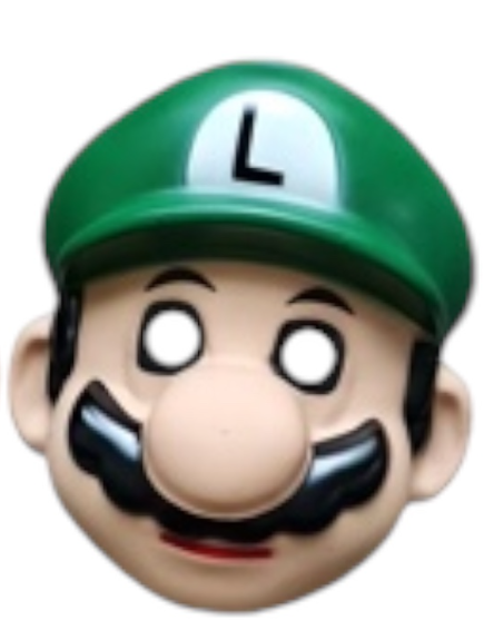 Маска "Супер Маріо" Луїджі ABC