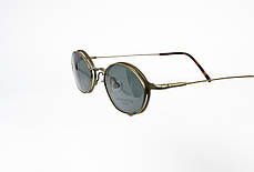 Окуляри сонцезахисні унісекс 2в1, оправа Innovative 133 Ant Gold Vintage, фото 3