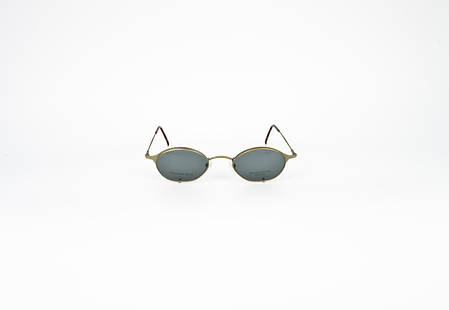 Окуляри сонцезахисні унісекс 2в1, оправа Innovative 133 Ant Gold Vintage, фото 1