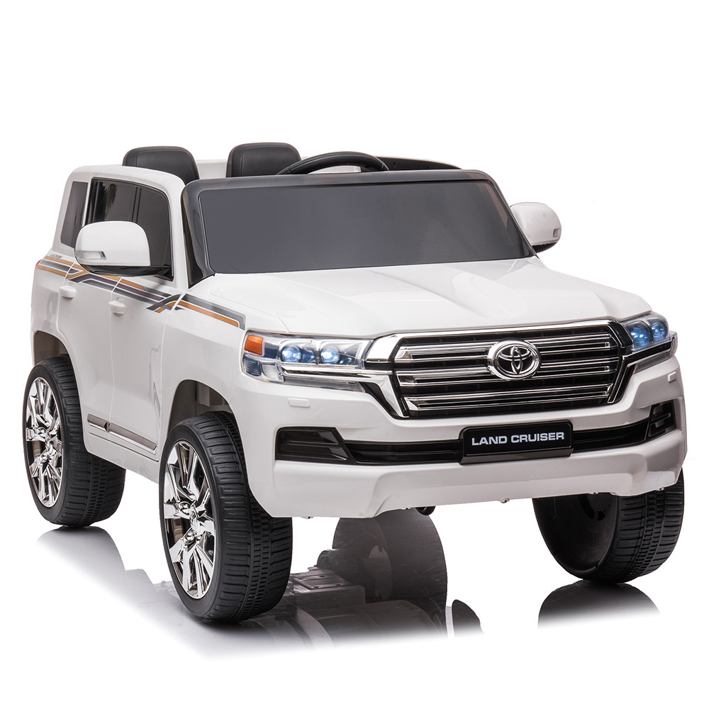 Дитячий електромобіль Джип «Toyota» Land Cruiser JJ2022EBLR-1 Білий, фото 1