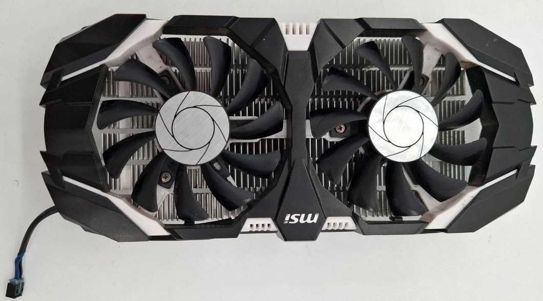 Система охолодження відеокарти MSI GeForce GTX 1050 2GT OC v1 б/в