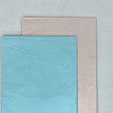 Папір тіш'ю,  "блакитна лазур", 50*70 см, ▶ (10 аркушів), фото 3