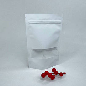 Дой-пакети, 13*20 см, білі-вікно