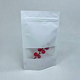 Дой-пакети, 13*20 см, білі-вікно, фото 2