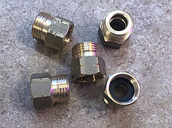 Перехідник балонний нарізний з G1/2 (19,5 мм) LH на СП21,8LH перехідник з італійських пропанових балонів