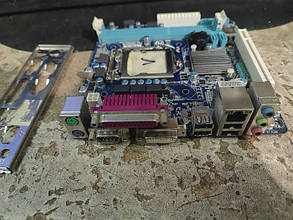 Мат. плата Gigabyte GA-H61N-D2V rev1.0 LGA1155 H61 PCI+DVI+GbLAN SATA Mini-ITX 2DDR3 № 241510108, фото 4