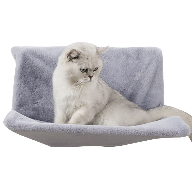 Лежанка підвісна Lesko 1003 для кішок кріплення гачки 45*30 cm 14 шт., фото 1