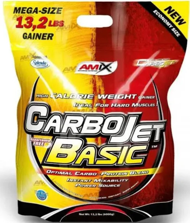Гейнер AMIX Carbo Jet Basic 6 кг екзотичний банан