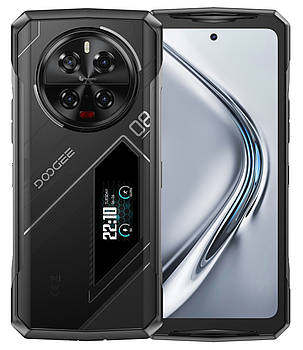 Захищений смартфон DOOGEE V40 Pro 5G Silver 16/512Gb Dimensity 7300 NFC АКБ 8680mAh, фото 3