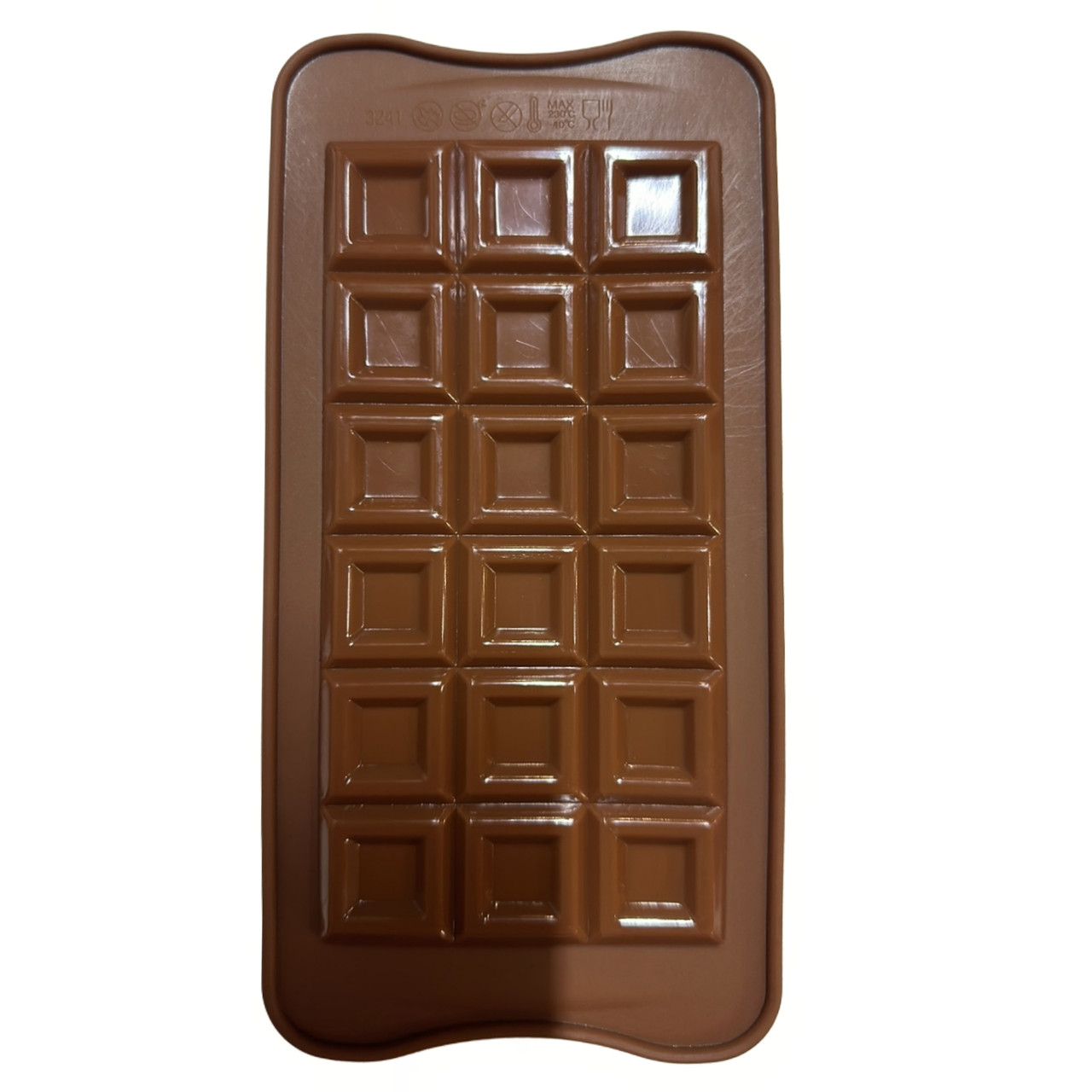 Форма силіконова для цукерок Шоколад квадрат (ID#2393438287), ціна: 29. ...