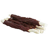 Ласощі Trixie Denta Fun Chewing Rolls Mix палички для собак, курка, баранина, ягня 10см 250г 31372, фото 3