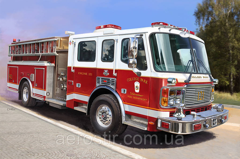 LaFrance Eagle Fire Pumper 1/72 Trumpeter 07445