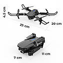 Квадрокоптер Professional Drone E88 1800 mah, 2 HD камери, час польоту до 15 хв, фото 10