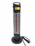 Інфрачервоний обігрівач для дому та тераси 1200W Bass Polska BH 41569 підлоговий, фото 5