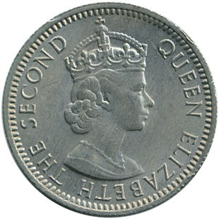 Малайя та Британське Борнео Королева Єлизавета II 10 центів 1961 рік №2425, фото 1